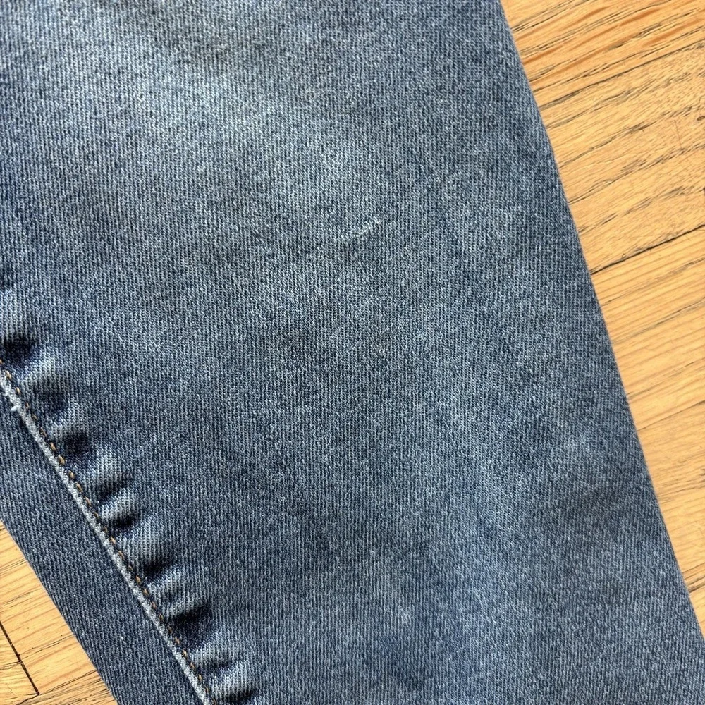 GAP Kids Stretch High Rise Jegging Blue Denim Button Fly Size 14
